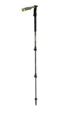 Gabel Carbon Force FLK Teleskopiskie nūjoņi alpīnismam un pastaigām, 66-142cm, Melna
