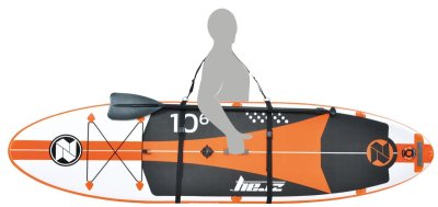 Zray kajaka vai SUP pārnēsāšanas siksna