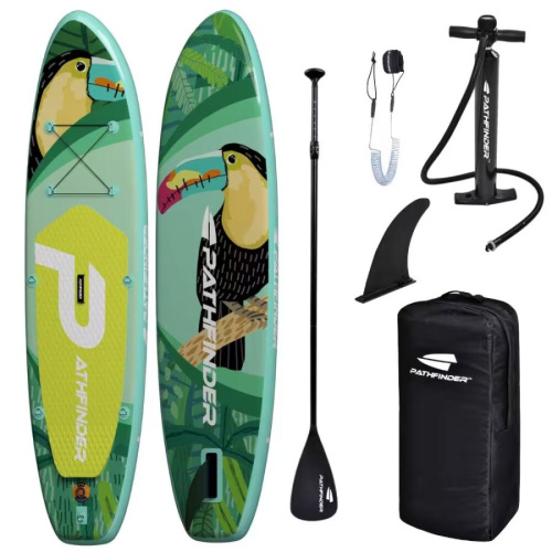 SUP dēlis Pathfinder Toucan Leaf 310x82x15 cm 34233