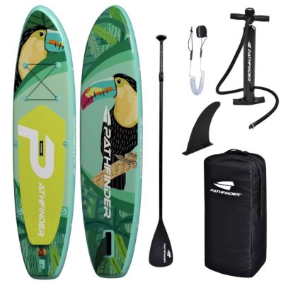 SUP dēlis Pathfinder Toucan Leaf 310x82x15 cm 34233