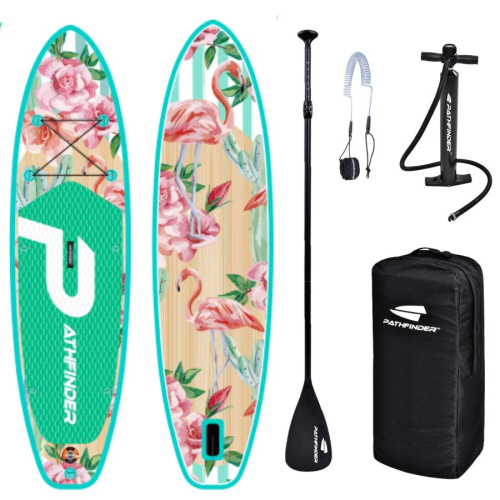 SUP dēlis Pathfinder Flamingo Green 310x82x15 cm 34238