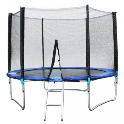 Trampolīns 305 cm ar drošības tīklu un kāpnītēm 10 pēdas (3,05 m)