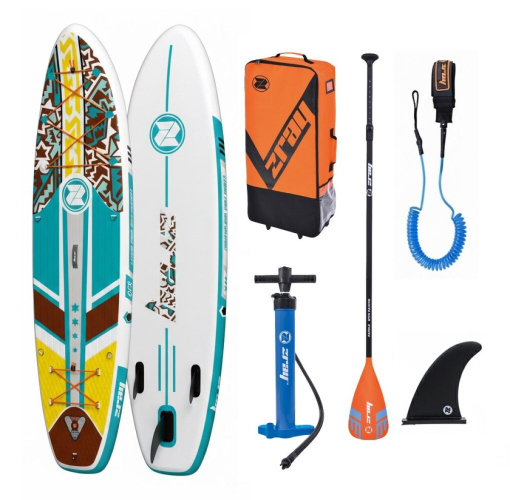 SUP dēlis Zray Graffiti Teal 305x84x15 cm 34247