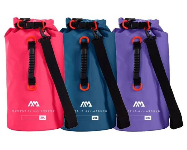 Ūdensizturīgā soma Aqua Marina Dry bag 20L, tumši zila