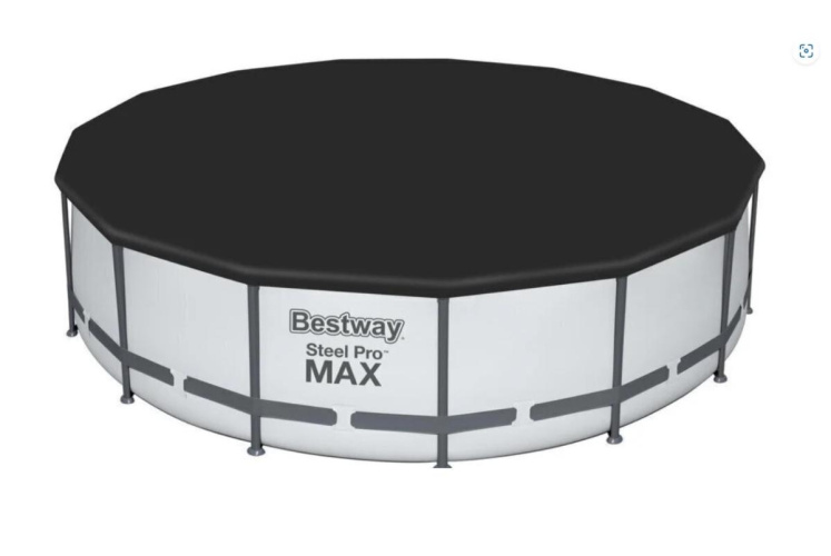Rāmja baseins Bestway Steel Pro Max komplekts 457x122 cm, ar filtru sūkni un piederumiem (56438)