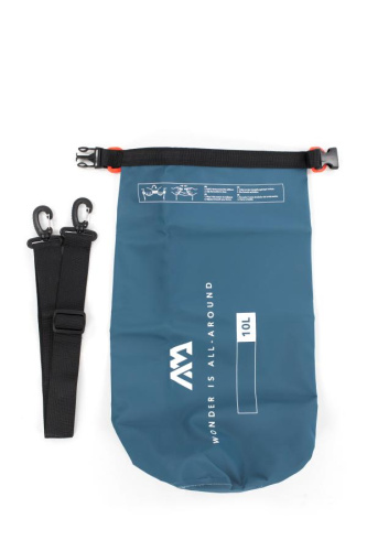 Ūdensnecaurlaidīga soma Aqua Marina Dry bag 10L tumši zilā krāsā
