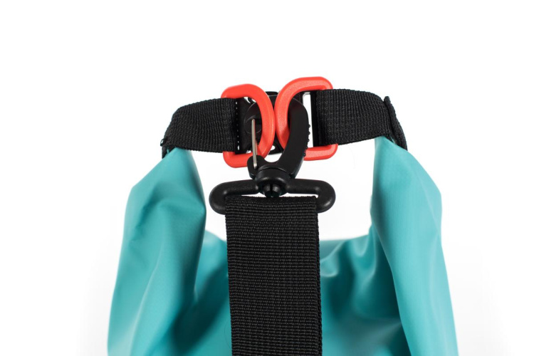 Ūdensizturīgā soma Aqua Marina Dry bag 10L zaļgani zilā krāsā