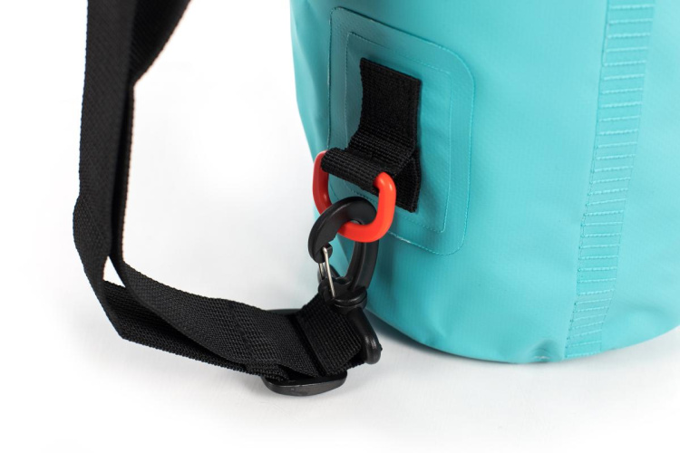 Ūdensizturīgā soma Aqua Marina Dry bag 10L zaļgani zilā krāsā