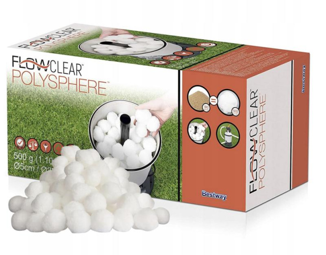 Smilšu filtru pildviela Polysphere Flowclear Bestway 58475