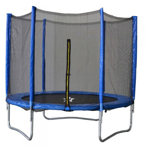 Batuts 244 cm ar drošības tīklu un kāpnēm, 8 pēdas (2,44 m)