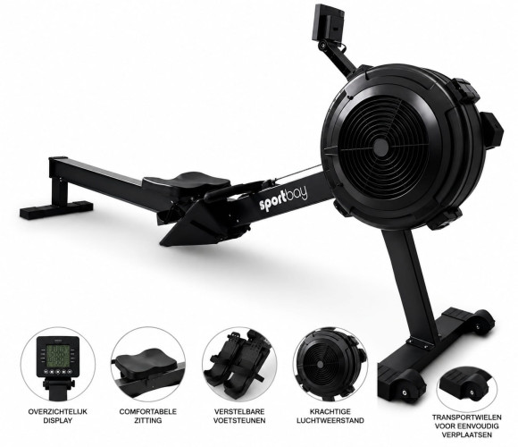 Sportbay CrossFit Air Rower - airēšanas trenažieris