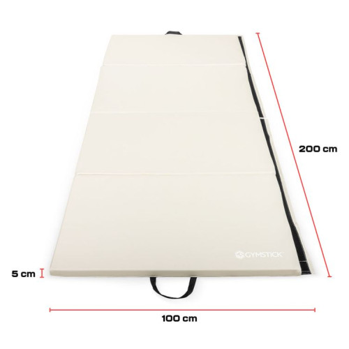 Salokāms matracis GYMSTICK FOLDABLE GYM MAT 200 X 100 X 5CM