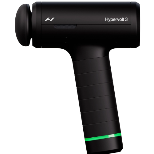 Hyperice Hypervolt 3 perkusinis masāžas pistolets, melns