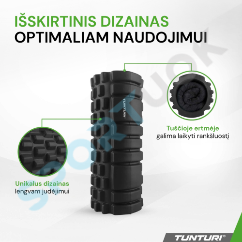 Masāžas rullis Tunturi Yoga Grid Foam Roller, 33 cm