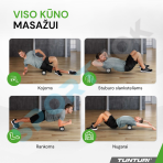 Masāžas rullis Tunturi Yoga Grid Foam Roller, 33 cm