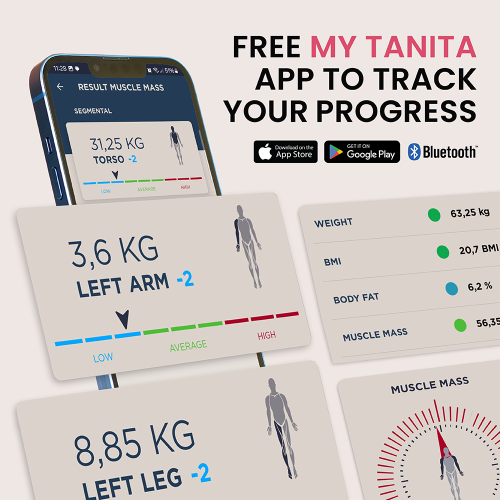 Viedais segmentālais ķermeņa sastāva analizators TANITA RD-545HR (BLUETOOTH)