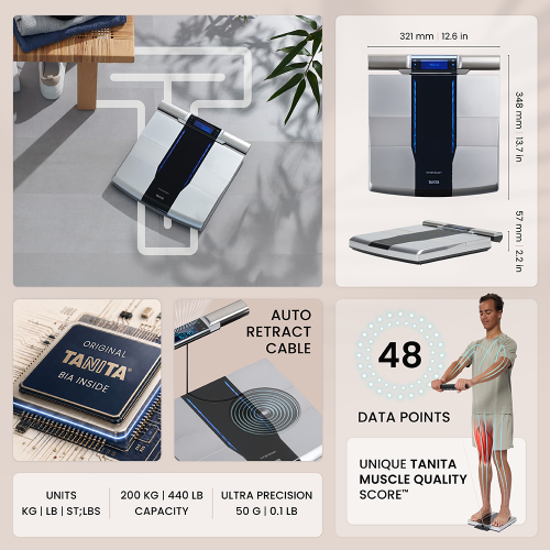 Viedais segmentālais ķermeņa sastāva analizators TANITA RD-545HR (BLUETOOTH)