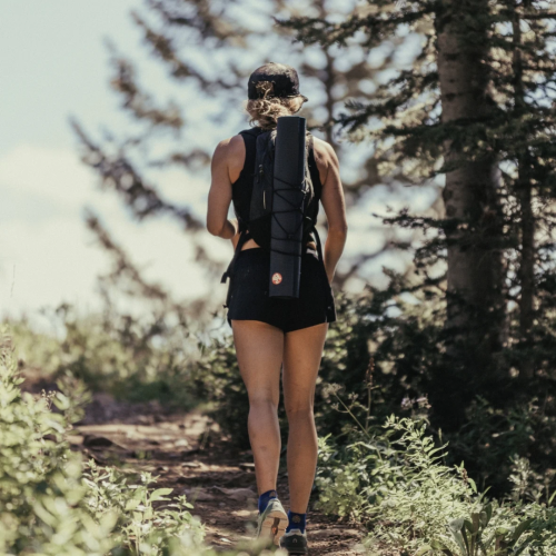 Jogas paklājiņš MANDUKA PRO® Travel, Black sage
