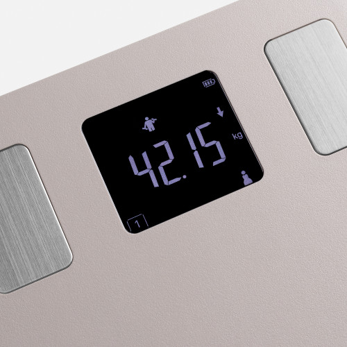 Viedie ķermeņa sastāva svari/analizators ģimenei TANITA BC-333LE, brūni