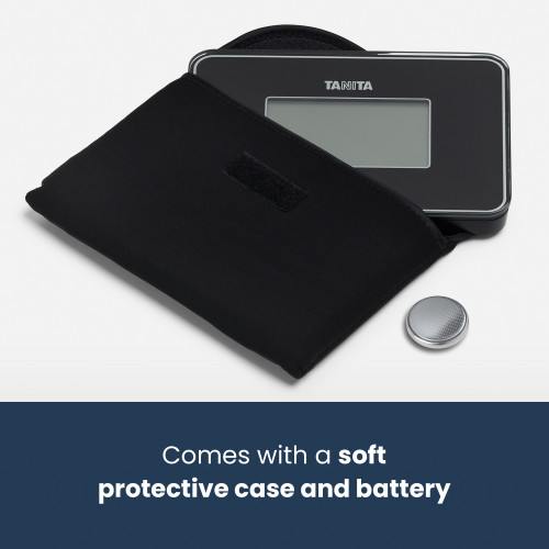 Pasaulē mazākie elektroniskie svari TANITA HD-386, melni