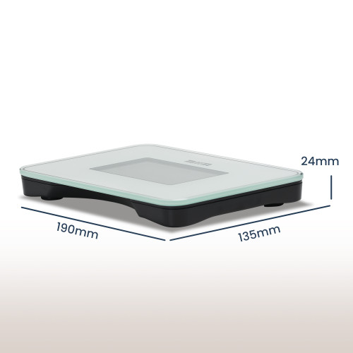 Pasaulē mazākie elektroniskie svari TANITA HD-386, balti