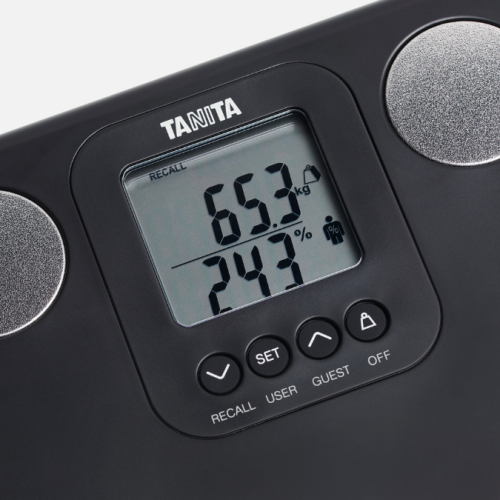 Kompakti viedie ķermeņa sastāva svari TANITA BC-730, melni