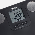 Kompakti viedie ķermeņa sastāva svari TANITA BC-730, melni