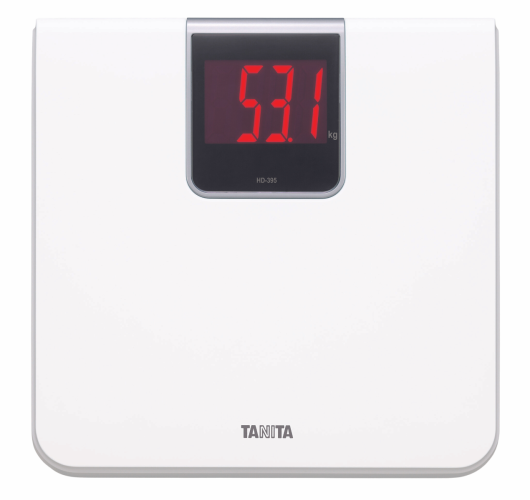 Ķermeņa svari TANITA HD-395 Bathroom Scale, balti