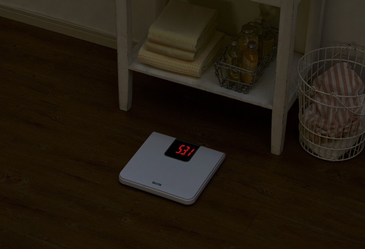 Ķermeņa svari TANITA HD-395 Bathroom Scale, balti