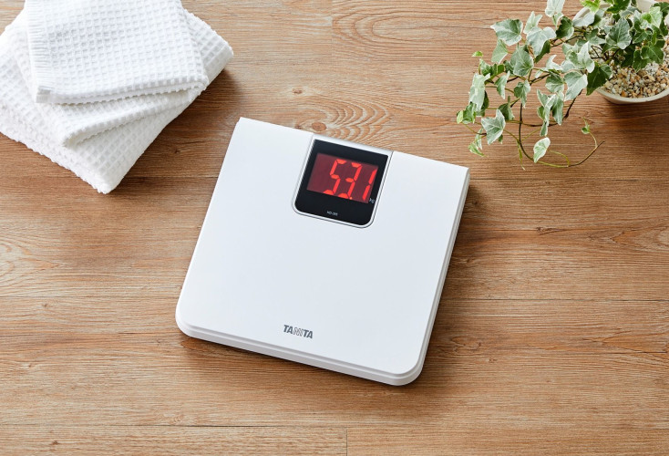 Ķermeņa svari TANITA HD-395 Bathroom Scale, balti
