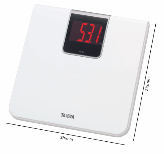 Ķermeņa svari TANITA HD-395 Bathroom Scale, balti
