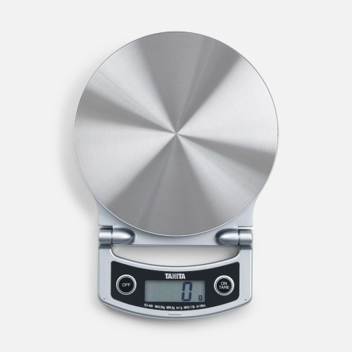 Salokāmi virtuves/pārtikas svari TANITA KD-400 Minimalist And Stylish Kitchen Scale, sudraba