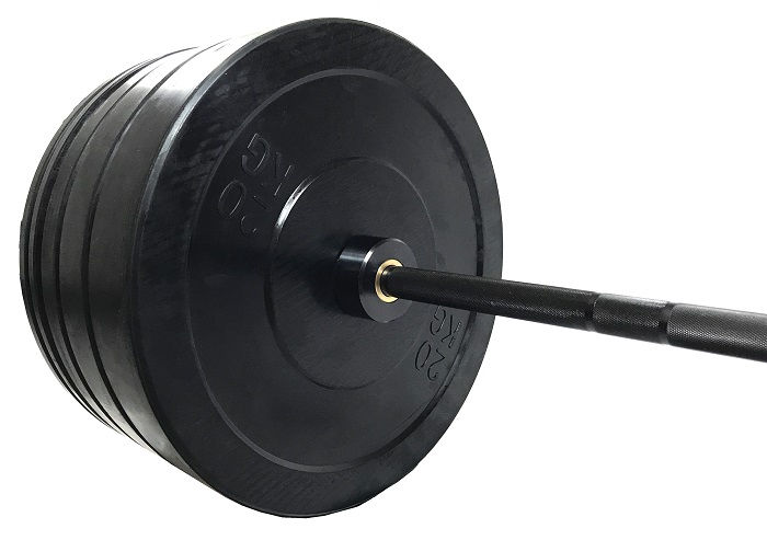 Bumper svaru un stieņa komplekts STRONGMAN 150kg