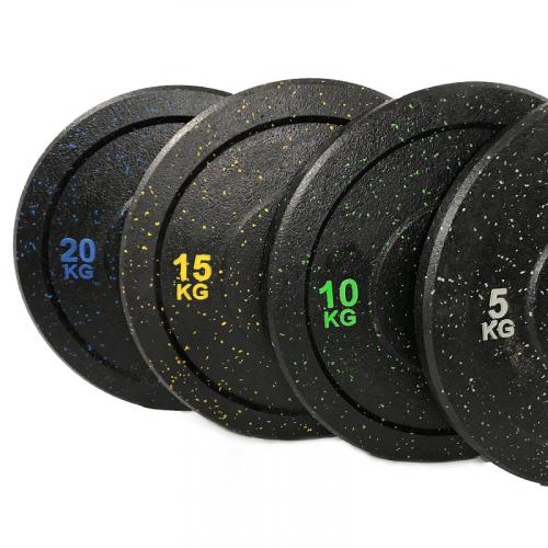 Bumper svaru un stieņa komplekts STRONGMAN Premium 150kg