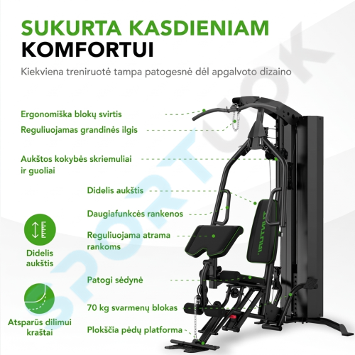 Spēka stacija TUNTURI HG60