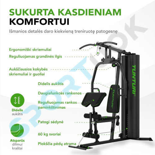 Spēka stacija TUNTURI HG20