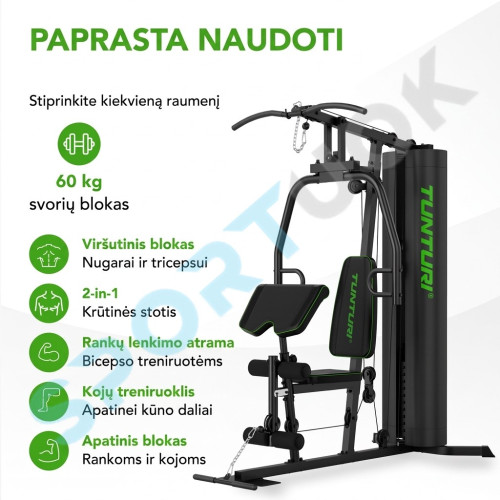 Spēka stacija TUNTURI HG20