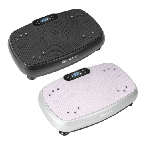 Vibrācijas platforma Gymstick Vibration Plate Vi5.0 (melna / lillā)