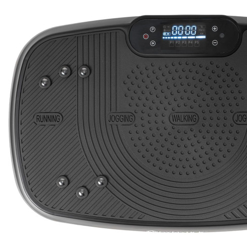 Vibrācijas platforma Gymstick Vibration Plate Vi5.0 (melna / lillā)