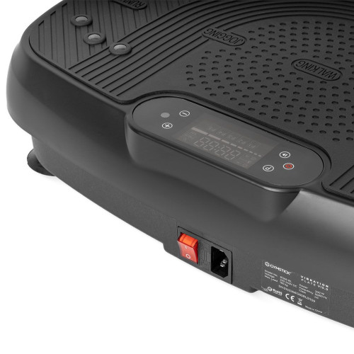 Vibrācijas platforma Gymstick Vibration Plate Vi5.0 (melna / lillā)