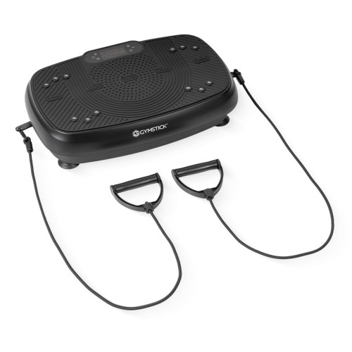 Vibrācijas platforma Gymstick Vibration Plate Vi5.0 (melna / lillā)