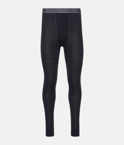 Vīriešu bikses THERMOWAVE Merino Warm Active, tumši pelēkas