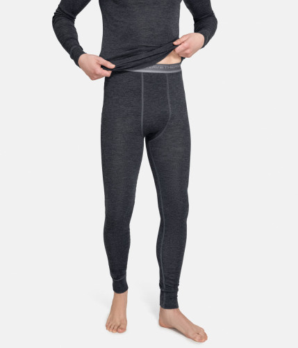 Vīriešu bikses THERMOWAVE Merino Warm Active, tumši pelēkas